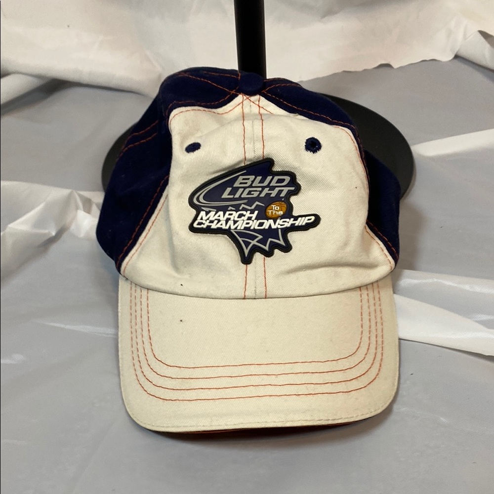 March Championship Bud Light Navy and White Hat
